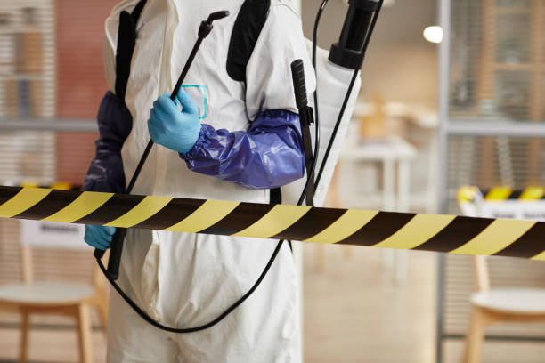 Professional Trauma Scene Cleanup technician working in Davis, SD